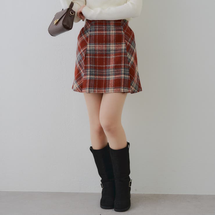 チェックプリーツミニスカート | RMAF　NICE CLAUP / OLIVE des OLIVE | 詳細画像19 