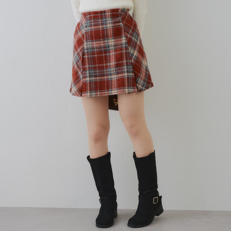 チェックプリーツミニスカート | RMAF　NICE CLAUP / OLIVE des OLIVE | 詳細画像20 