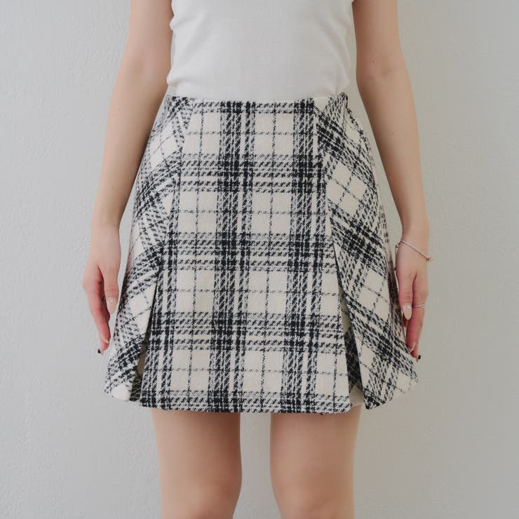 チェックプリーツミニスカート | RMAF　NICE CLAUP / OLIVE des OLIVE | 詳細画像33 