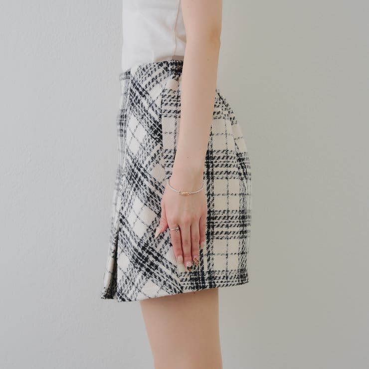 チェックプリーツミニスカート | RMAF　NICE CLAUP / OLIVE des OLIVE | 詳細画像34 