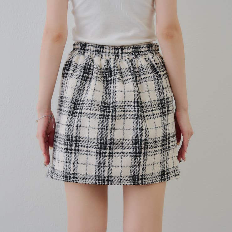 チェックプリーツミニスカート | RMAF　NICE CLAUP / OLIVE des OLIVE | 詳細画像35 