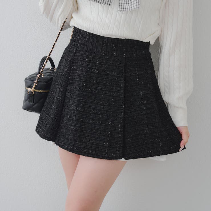 【セットアップ対応】ツイード裾チラリミニスカート | RMAF　NICE CLAUP / OLIVE des OLIVE | 詳細画像21 