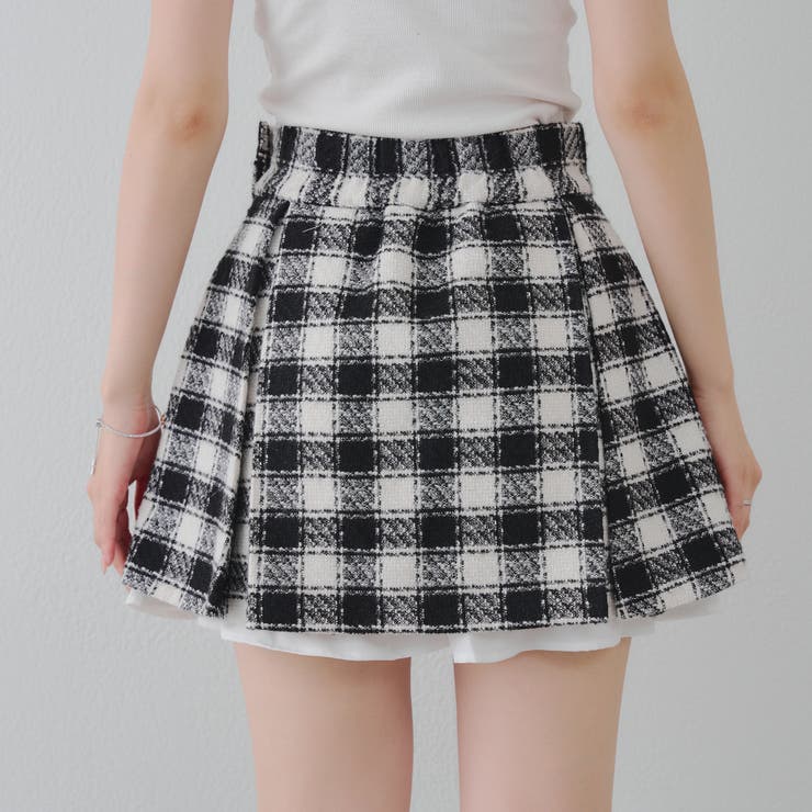 【セットアップ対応】ツイード裾チラリミニスカート | RMAF　NICE CLAUP / OLIVE des OLIVE | 詳細画像36 