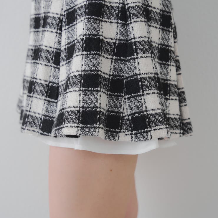 【セットアップ対応】ツイード裾チラリミニスカート | RMAF　NICE CLAUP / OLIVE des OLIVE | 詳細画像40 