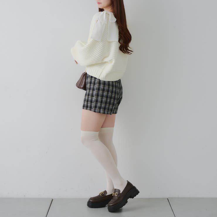 【Holiday collection】ツイードショートパンツ | NICE CLAUP / OLIVE des OLIVE　OUTLET | 詳細画像25 