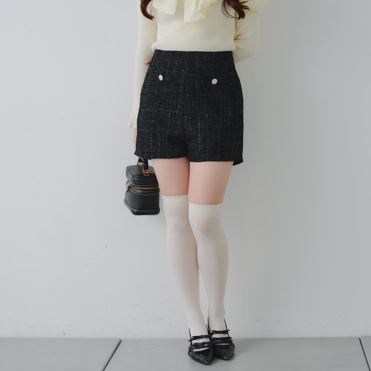 【Holiday collection】ツイードショートパンツ | NICE CLAUP / OLIVE des OLIVE　OUTLET | 詳細画像38 