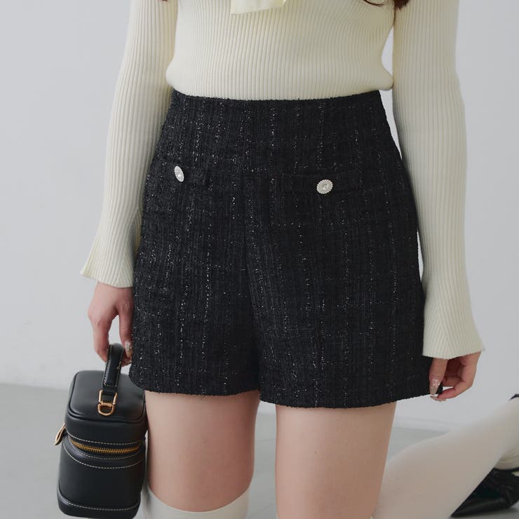 【Holiday collection】ツイードショートパンツ | NICE CLAUP / OLIVE des OLIVE　OUTLET | 詳細画像40 