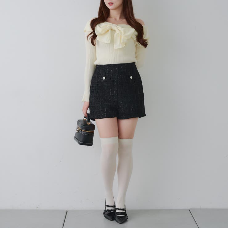 【Holiday collection】ツイードショートパンツ | NICE CLAUP / OLIVE des OLIVE　OUTLET | 詳細画像41 