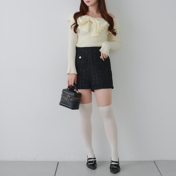 【Holiday collection】ツイードショートパンツ | NICE CLAUP / OLIVE des OLIVE　OUTLET | 詳細画像42 