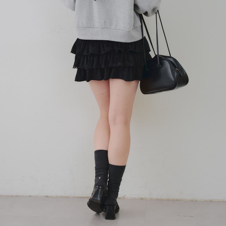 レースフリルミニスカート | NICE CLAUP / OLIVE des OLIVE　OUTLET | 詳細画像17 