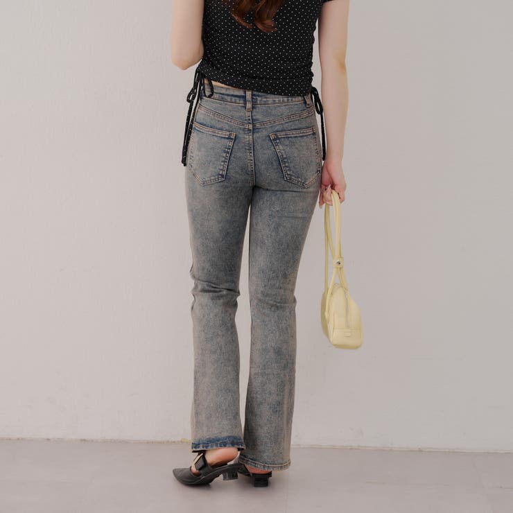 【2サイズ展開】デニムフレアパンツ | NICE CLAUP / OLIVE des OLIVE　OUTLET | 詳細画像6 