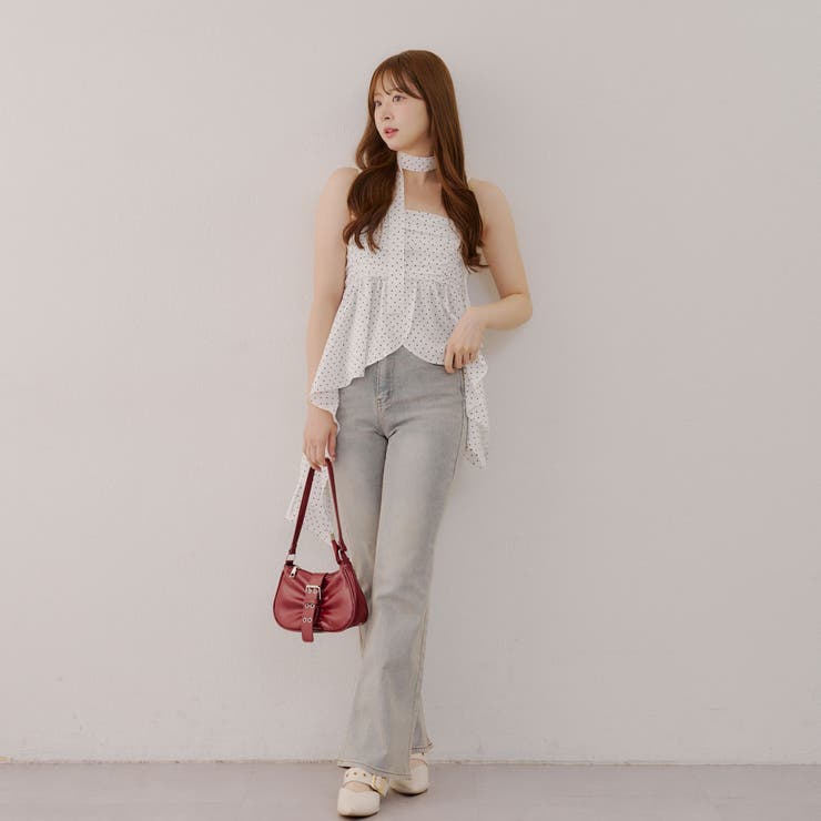 【2サイズ展開】デニムフレアパンツ | NICE CLAUP / OLIVE des OLIVE　OUTLET | 詳細画像17 