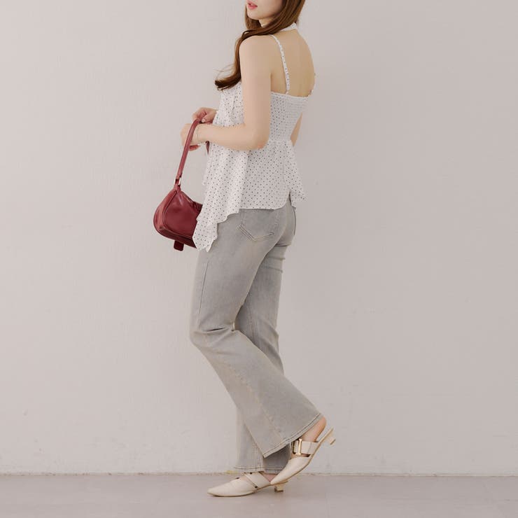 【2サイズ展開】デニムフレアパンツ | NICE CLAUP / OLIVE des OLIVE　OUTLET | 詳細画像18 