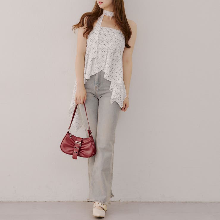 【2サイズ展開】デニムフレアパンツ | NICE CLAUP / OLIVE des OLIVE　OUTLET | 詳細画像20 