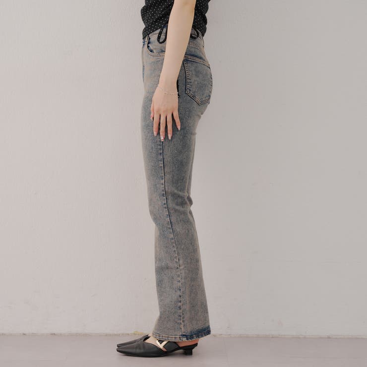 【2サイズ展開】デニムフレアパンツ | NICE CLAUP / OLIVE des OLIVE　OUTLET | 詳細画像22 