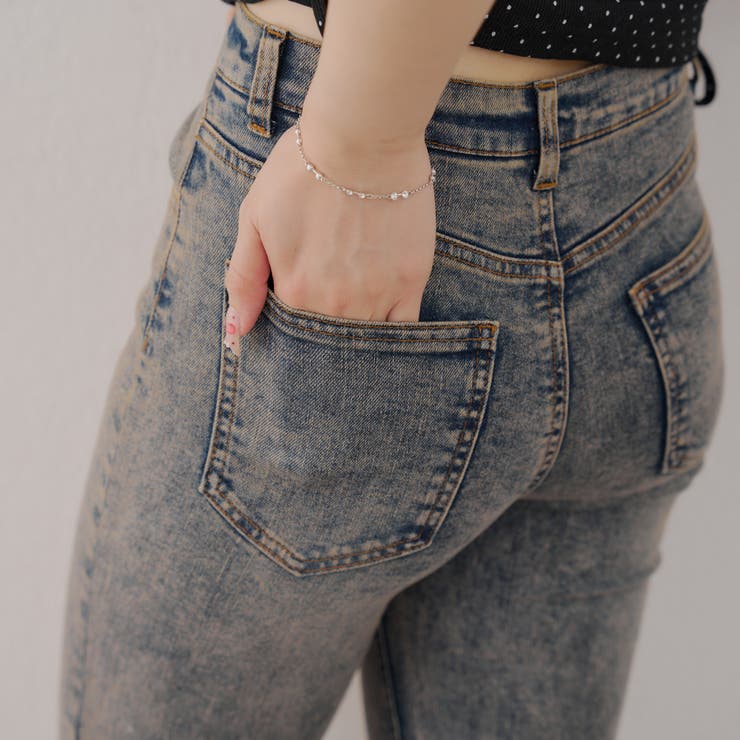 【2サイズ展開】デニムフレアパンツ | NICE CLAUP / OLIVE des OLIVE　OUTLET | 詳細画像24 