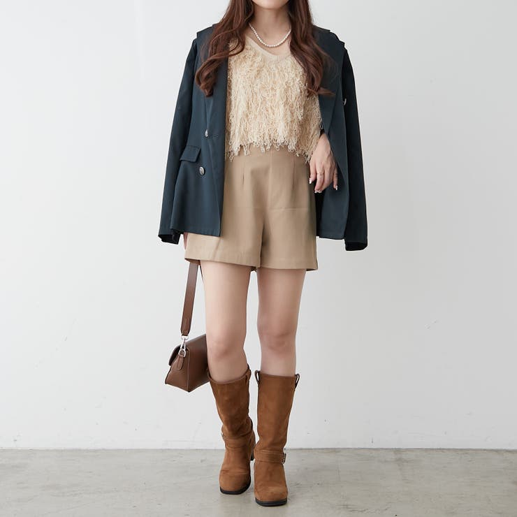 ハイウエストショートパンツ | RMAF　NICE CLAUP / OLIVE des OLIVE | 詳細画像20 