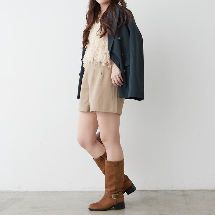 ハイウエストショートパンツ | RMAF　NICE CLAUP / OLIVE des OLIVE | 詳細画像22 