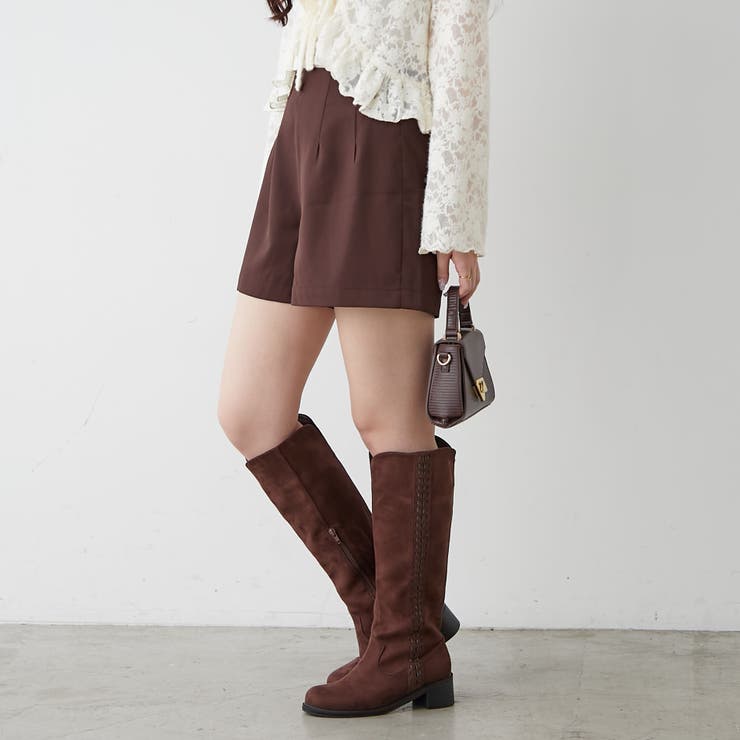 ハイウエストショートパンツ | RMAF　NICE CLAUP / OLIVE des OLIVE | 詳細画像5 