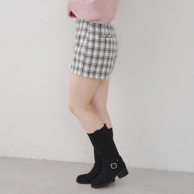 【ツイードコレクション】チェックショートパンツ | RMAF　NICE CLAUP / OLIVE des OLIVE | 詳細画像12 