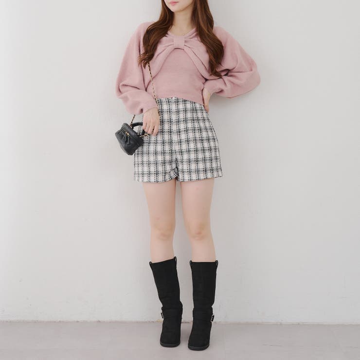 【ツイードコレクション】チェックショートパンツ | RMAF　NICE CLAUP / OLIVE des OLIVE | 詳細画像15 