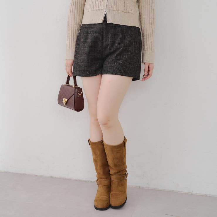 【ツイードコレクション】チェックショートパンツ | RMAF　NICE CLAUP / OLIVE des OLIVE | 詳細画像25 