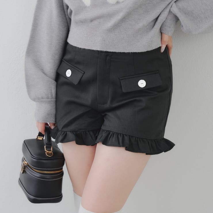 裾フリルショートパンツ | RMAF　NICE CLAUP / OLIVE des OLIVE | 詳細画像13 