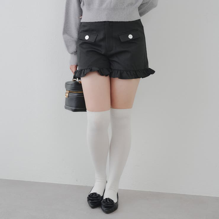 裾フリルショートパンツ | RMAF　NICE CLAUP / OLIVE des OLIVE | 詳細画像15 