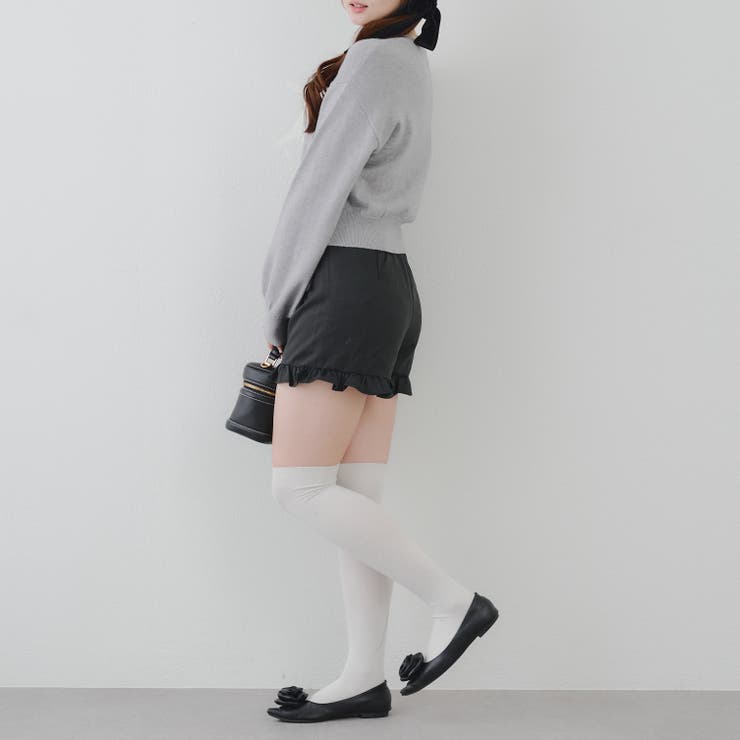 裾フリルショートパンツ | RMAF　NICE CLAUP / OLIVE des OLIVE | 詳細画像21 