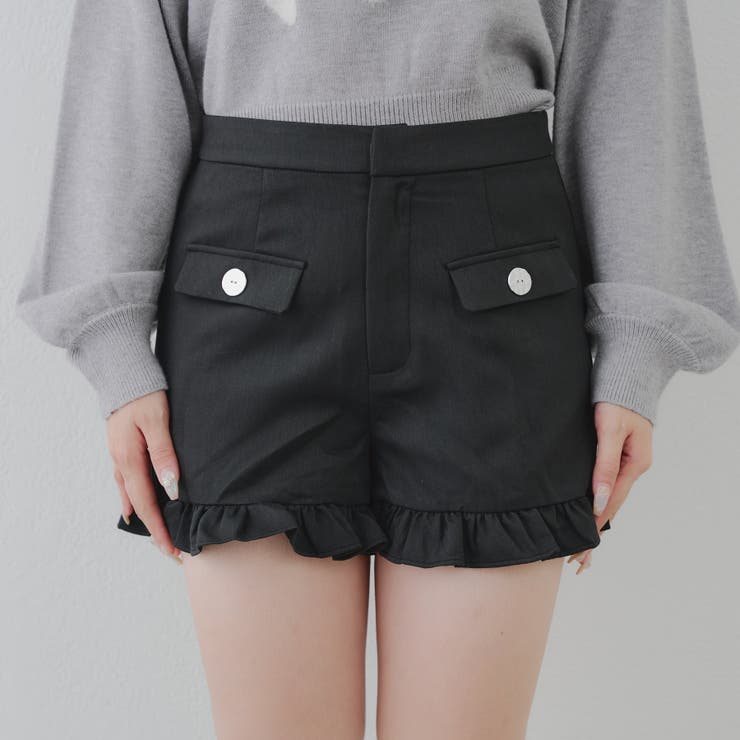 裾フリルショートパンツ | RMAF　NICE CLAUP / OLIVE des OLIVE | 詳細画像29 