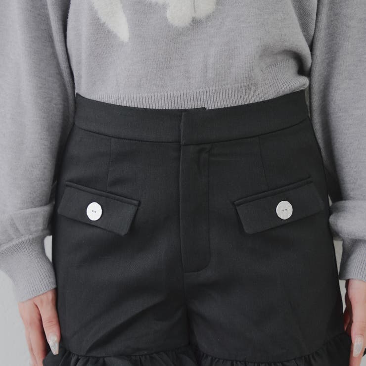 裾フリルショートパンツ | RMAF　NICE CLAUP / OLIVE des OLIVE | 詳細画像33 