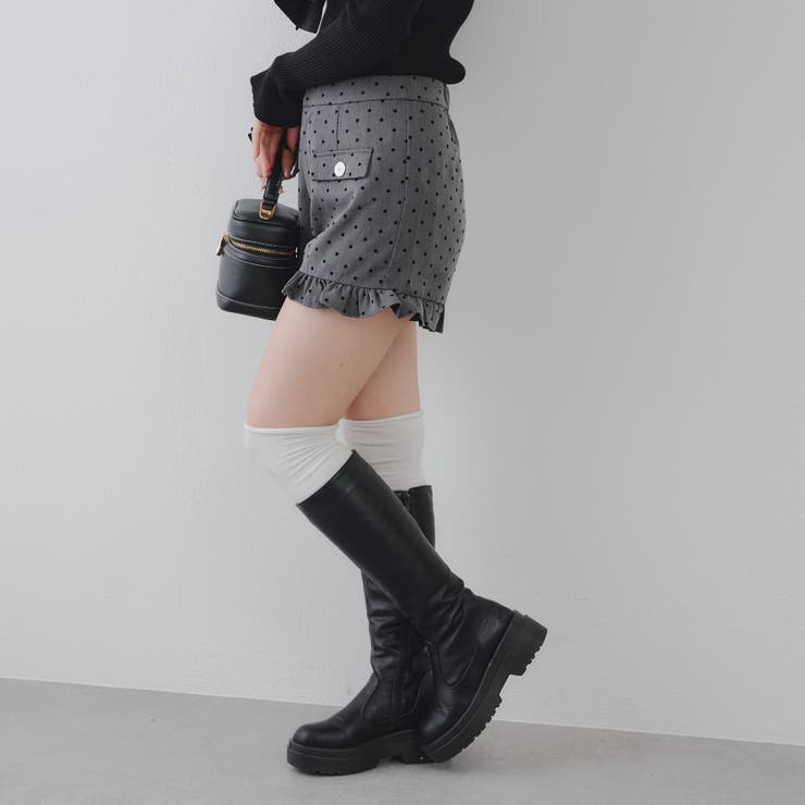 裾フリルショートパンツ | RMAF　NICE CLAUP / OLIVE des OLIVE | 詳細画像7 