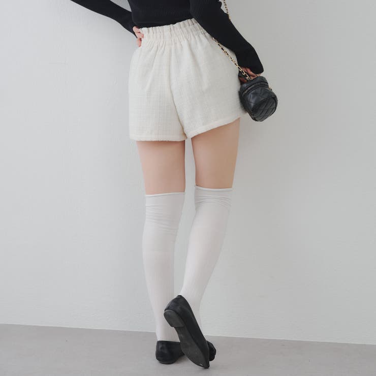 【セットアップ対応】金釦ツイードショートパンツ | RMAF　NICE CLAUP / OLIVE des OLIVE | 詳細画像16 