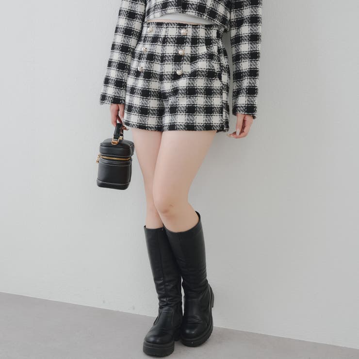 【セットアップ対応】金釦ツイードショートパンツ | RMAF　NICE CLAUP / OLIVE des OLIVE | 詳細画像28 