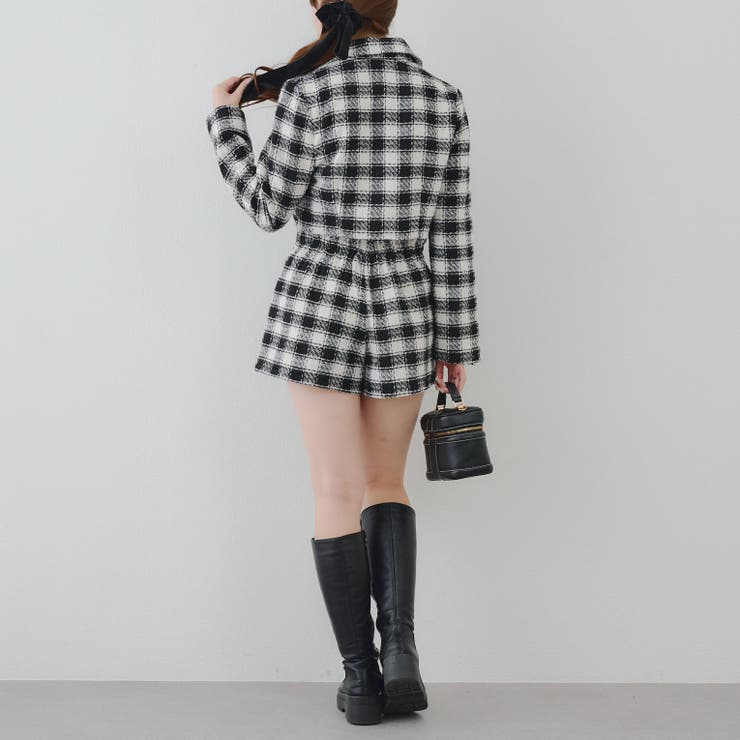 【セットアップ対応】金釦ツイードショートパンツ | RMAF　NICE CLAUP / OLIVE des OLIVE | 詳細画像37 