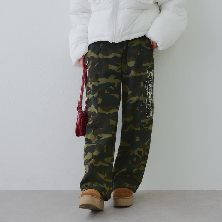 キラキラロゴスウェットパンツ | NICE CLAUP / OLIVE des OLIVE　OUTLET | 詳細画像5 