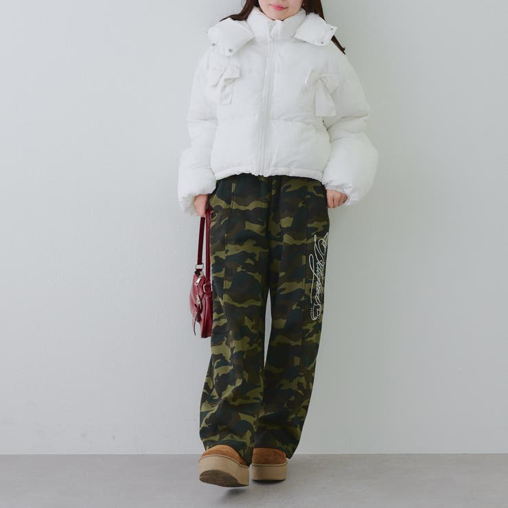 キラキラロゴスウェットパンツ | NICE CLAUP / OLIVE des OLIVE　OUTLET | 詳細画像9 