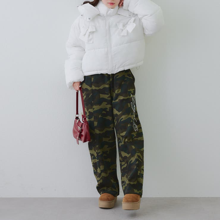 キラキラロゴスウェットパンツ | NICE CLAUP / OLIVE des OLIVE　OUTLET | 詳細画像10 