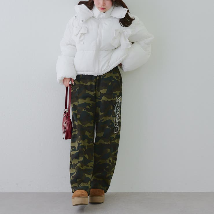 キラキラロゴスウェットパンツ | NICE CLAUP / OLIVE des OLIVE　OUTLET | 詳細画像13 