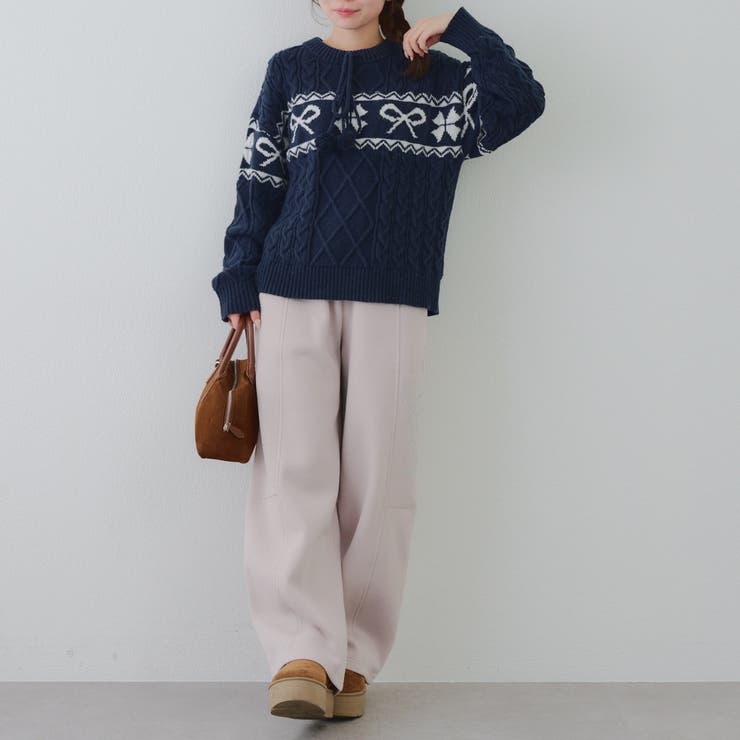 キラキラロゴスウェットパンツ | NICE CLAUP / OLIVE des OLIVE　OUTLET | 詳細画像19 