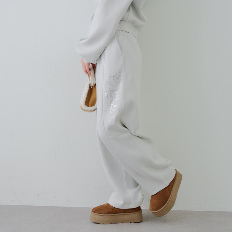 キラキラロゴスウェットパンツ | NICE CLAUP / OLIVE des OLIVE　OUTLET | 詳細画像41 