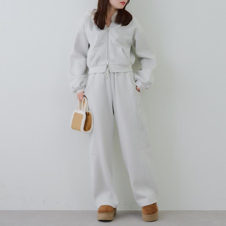 キラキラロゴスウェットパンツ | NICE CLAUP / OLIVE des OLIVE　OUTLET | 詳細画像45 