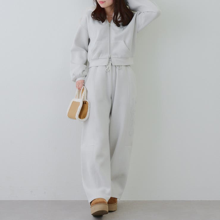 キラキラロゴスウェットパンツ | NICE CLAUP / OLIVE des OLIVE　OUTLET | 詳細画像46 