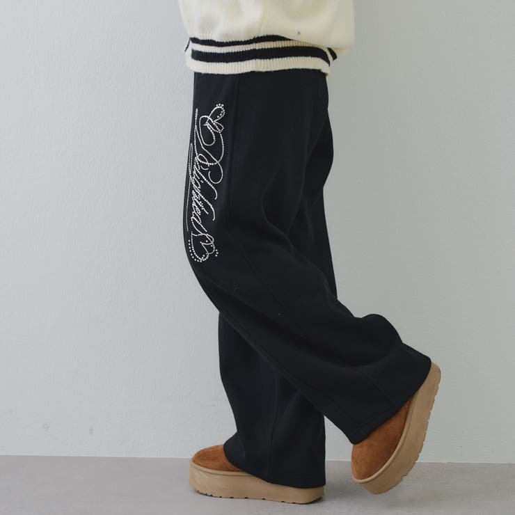 キラキラロゴスウェットパンツ | NICE CLAUP / OLIVE des OLIVE　OUTLET | 詳細画像57 