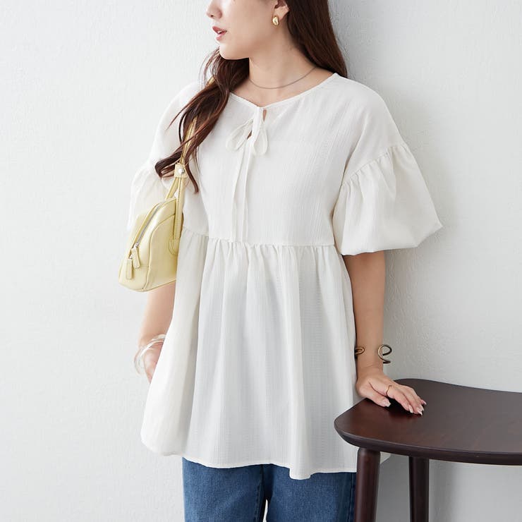 大人前後2WAYチュニック | NICE CLAUP / OLIVE des OLIVE　OUTLET | 詳細画像2 
