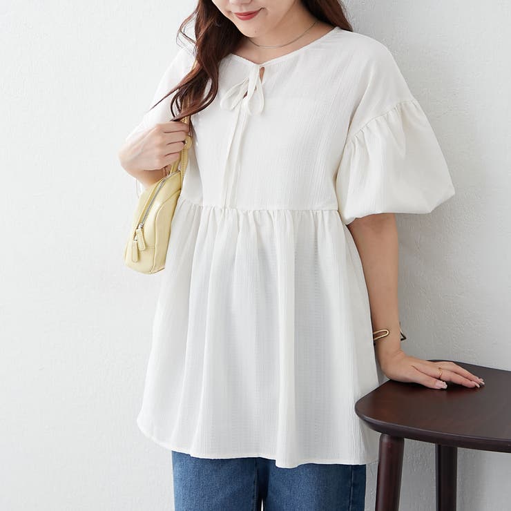 大人前後2WAYチュニック | NICE CLAUP / OLIVE des OLIVE　OUTLET | 詳細画像3 