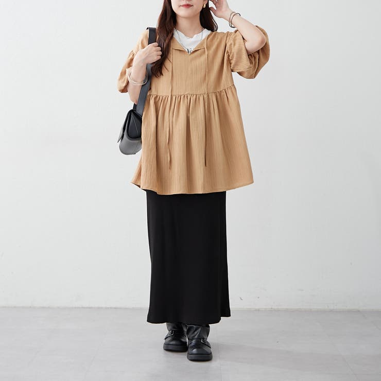 大人前後2WAYチュニック | NICE CLAUP / OLIVE des OLIVE　OUTLET | 詳細画像31 