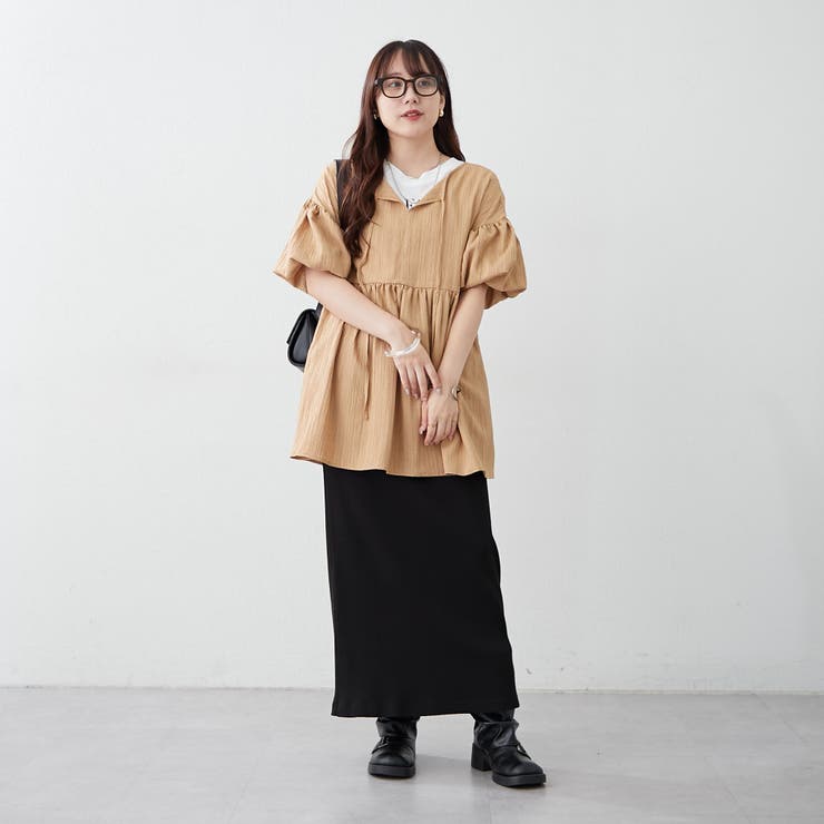 大人前後2WAYチュニック | NICE CLAUP / OLIVE des OLIVE　OUTLET | 詳細画像32 