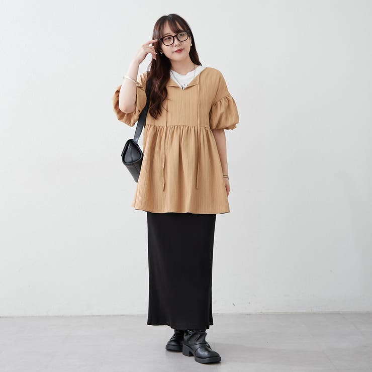 大人前後2WAYチュニック | NICE CLAUP / OLIVE des OLIVE　OUTLET | 詳細画像34 
