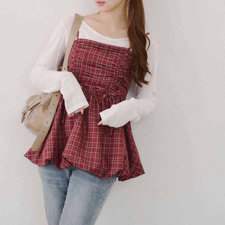 ボルドー | バルーンチュニック | NICE CLAUP / OLIVE des OLIVE　OUTLET